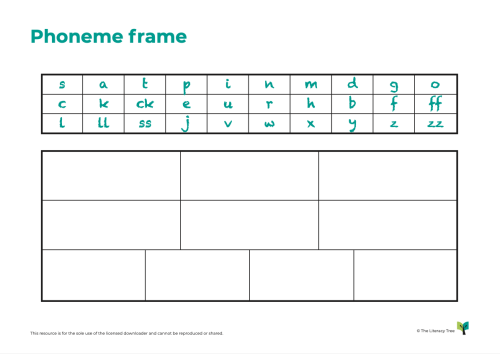 Phoneme Frame 1