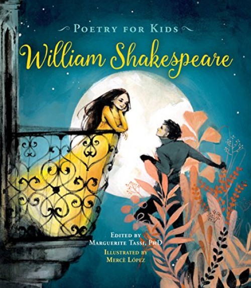 A Literary Leaf for Poetry for Kids: William Shakespeare illustrated edition