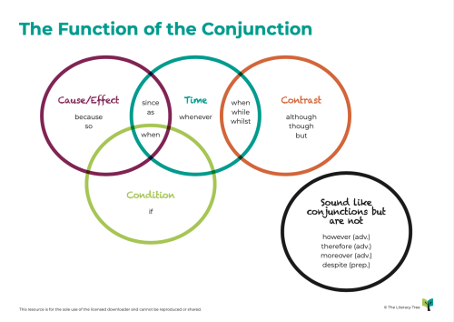 Diagrammaticals: The Function of the Conjunction