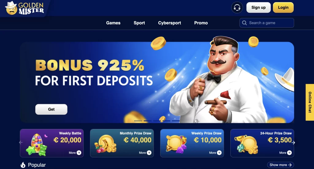 golden mister casino non gamstop