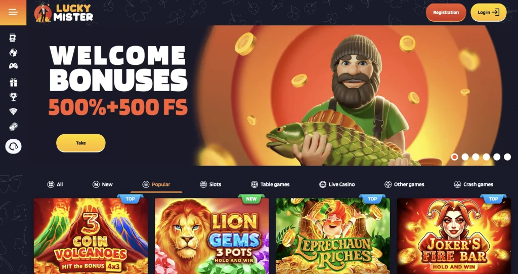 lucky mister casino non gamstop